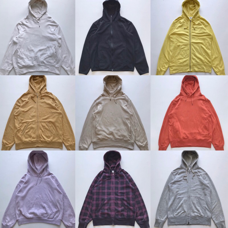 HOODIE ZIPHOODIE UNIQLO DLL