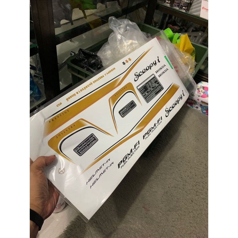 Striping scoopy prestige 2018