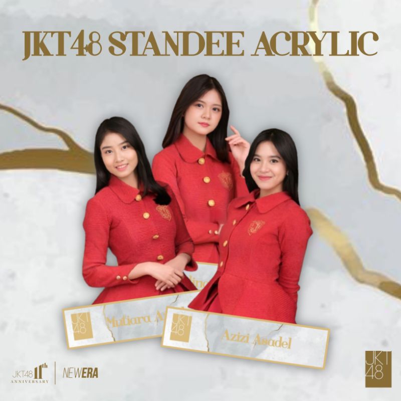 NDESIGN - JKT48 RED SEIFUKU ACRYLIC STANDEE