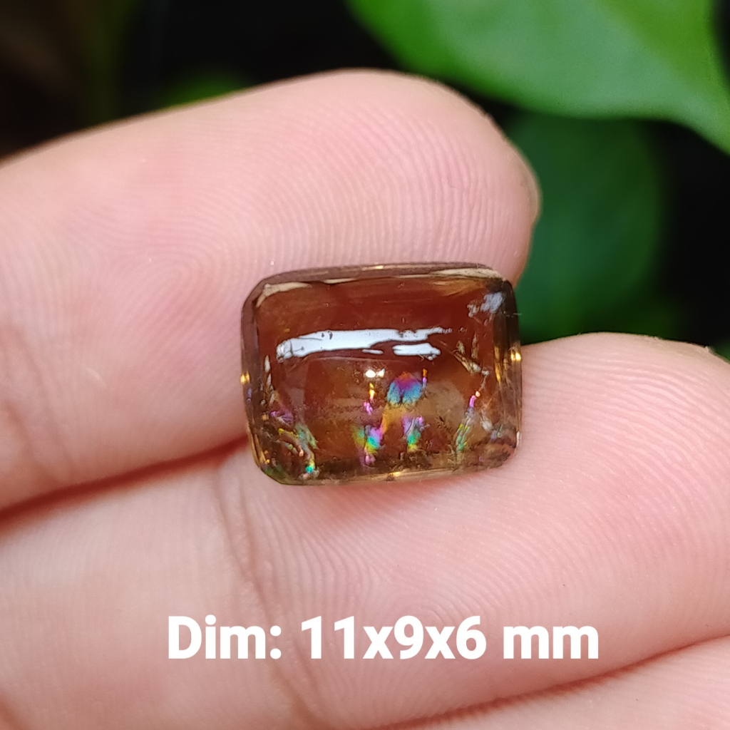 BATU ASLI KECUBUNG PELANGI TEH PERSEGI cek batu lainnya jenis ruby wulung bacan akik zamrud katilayu