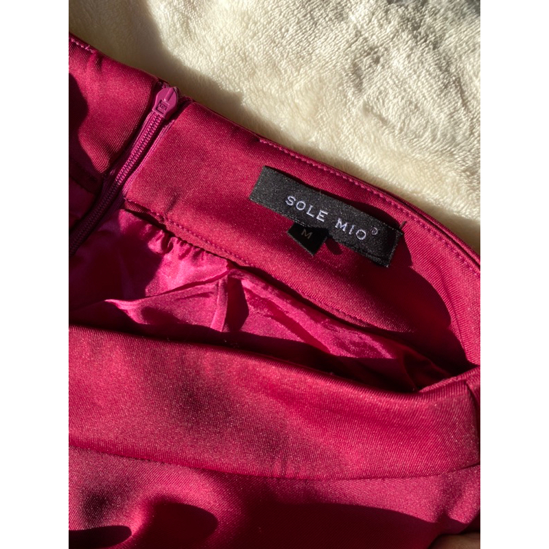 Rok Flare Magenta Solemio// preloved