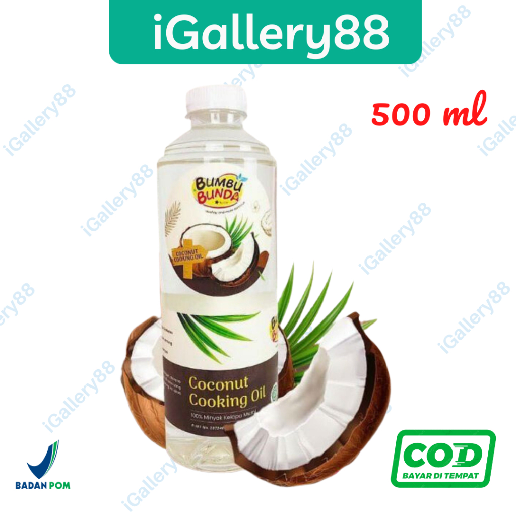 Bumbu Bunda Elia Coconut Cooking Oil / Minyak MPASI / BB Booster / CCO / VCO / Lemak Minyak Bayi