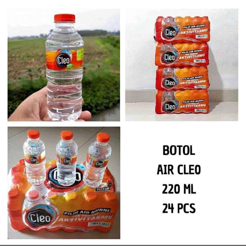 

Air Mineral Cleo ukuran 1krat