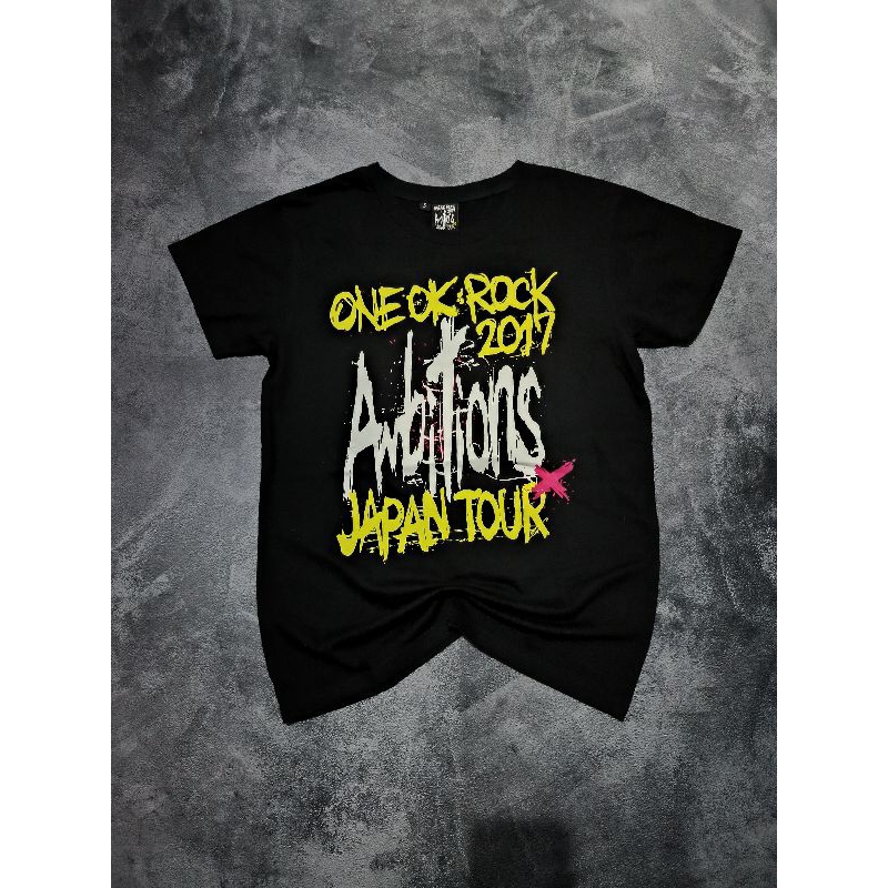 KAOS TSHIRT BAND ONE OK ROCK JAPAN TOUR 2017