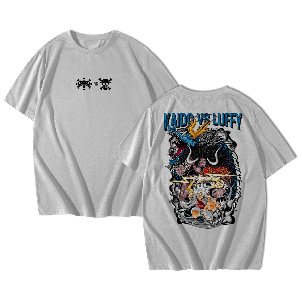 Kaos ANIME ONE PIECE KAIDO VS LUFFY - MORNINGHATE