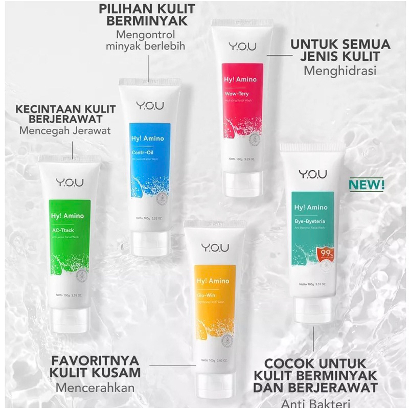 YOU - Hy! Amino Facial Wash Series