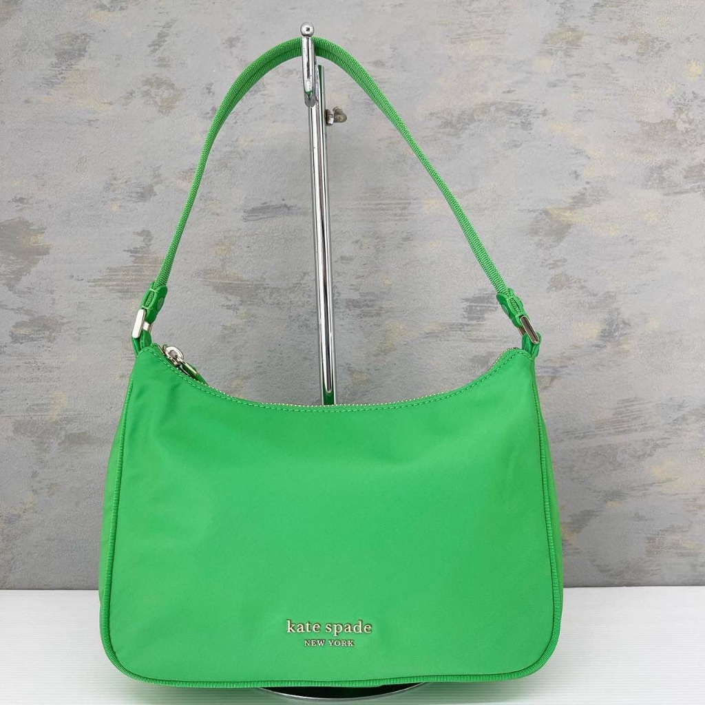 KS Pxr00466 The Little Better Sam Nylon Shoulder Bag sz 25x18x10 Fresh Green