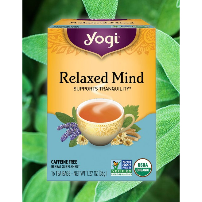 

YOGI Relaxed Mind 16 Tea Bags SUPPORTS TRANQUILITY*