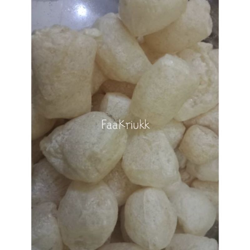 

keripik Kulit Rambak Asli Kemasan 100gram