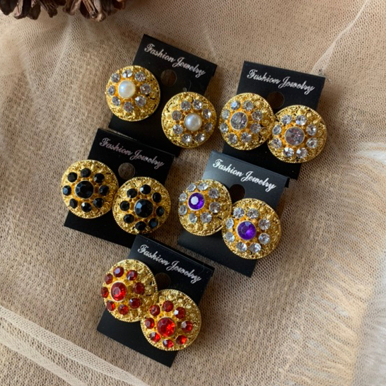ANTING ALPAKA HANA (model tusukan) / alpaka bali / anting bali