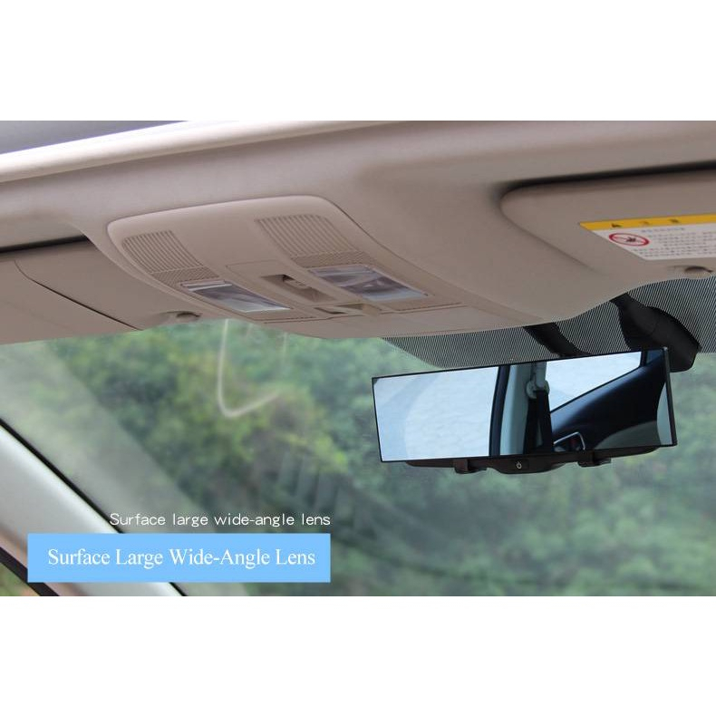 Kaca Spion Tengah Cembung Broadway OPTICS Clear Mirror Convex Cembung 27CM Wide View Rear