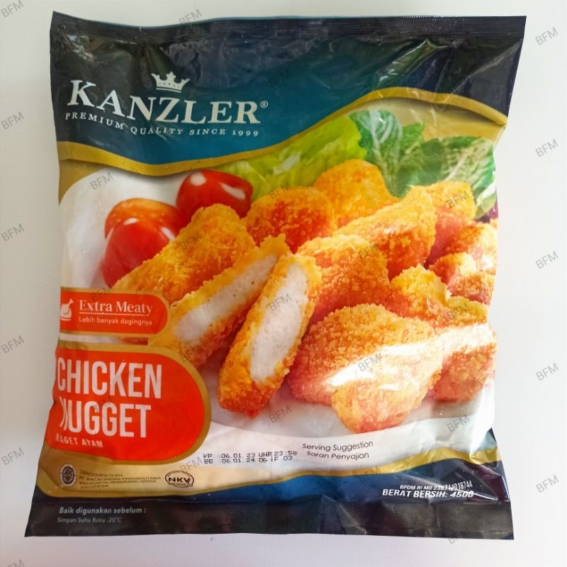 

Kanzler Chicken Nugget Premium / Naget Ayam Premium 450 Gr