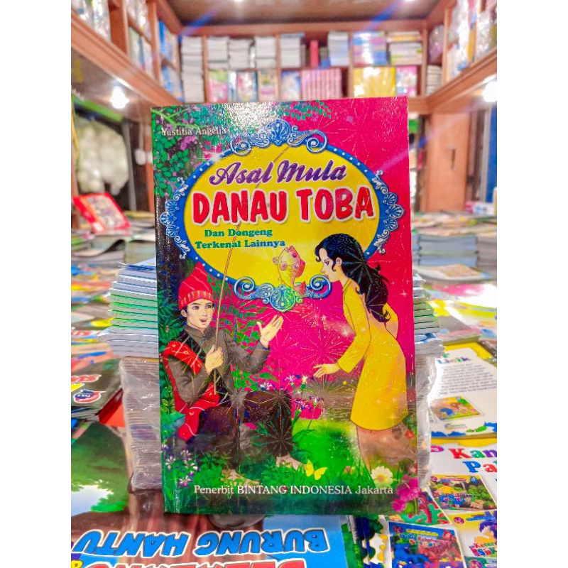Buku Dongeng Cerita Danau Toba Edisi Lengkap COLOR 1