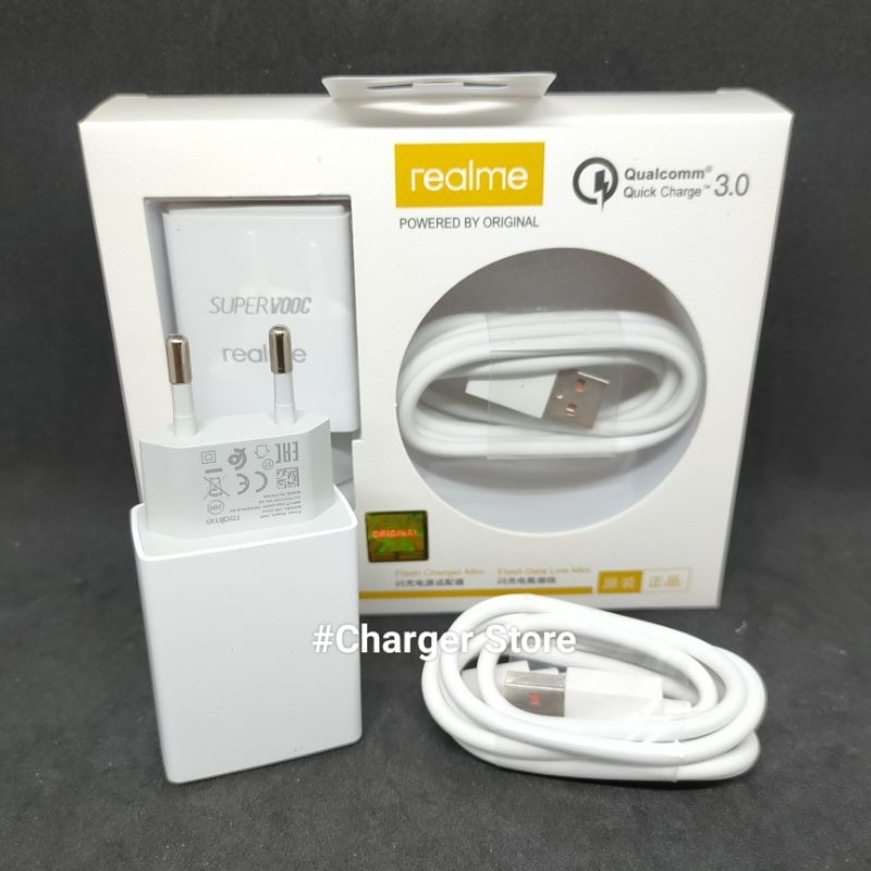 Charger Realme 20W 4A ORIGINAL 100% SUPER VOOC DART Fast Charging Type C Realme 8 Realme 8 Pro Realme 7 Realme 7i Realme 7 Pro