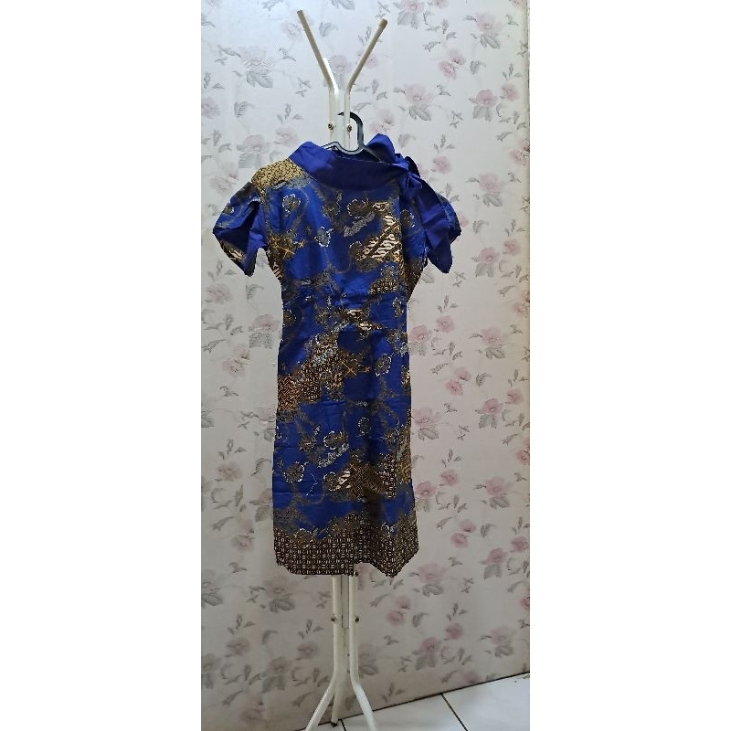 Batik mini dress