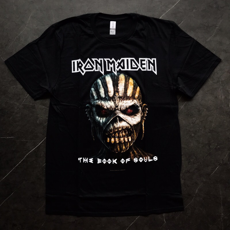 Tshirt Iron Maiden - The Book Of Souls Original Official