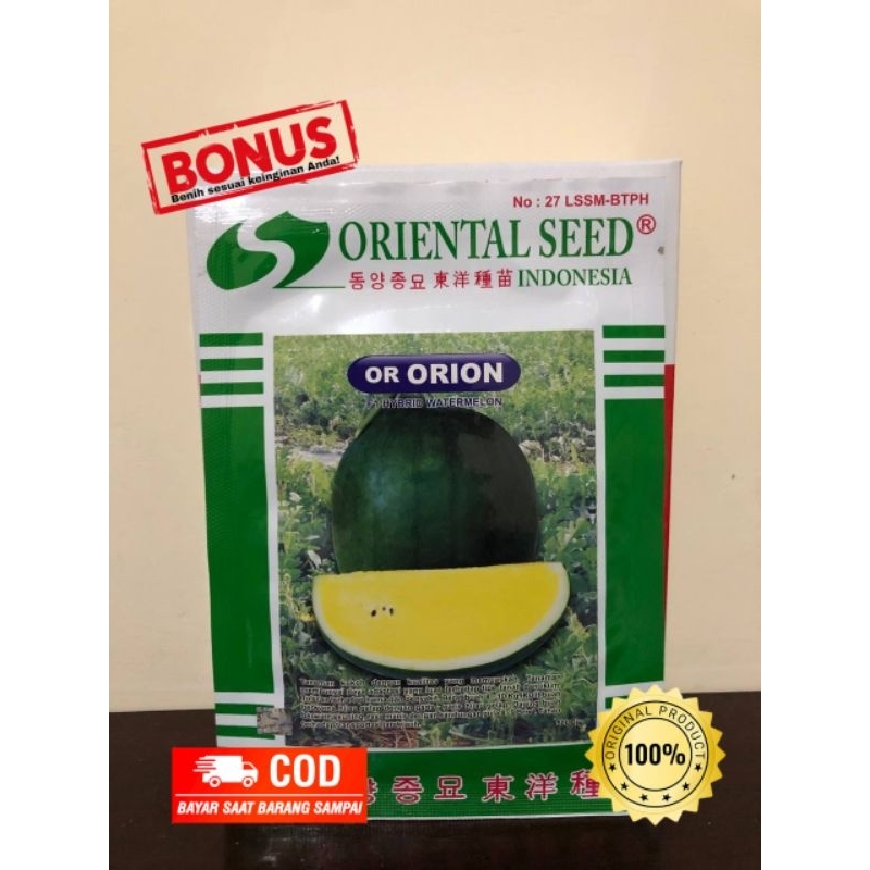 Benih Semangka OR Orion dari Oriental Seed