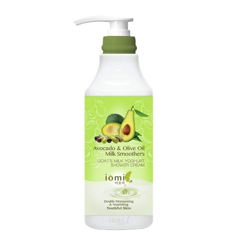 IOMI Shower Gel 1000ML IOMI Avocado &amp; Olive Oil Milk Smoothers 1000ML Iomi Sabun Mandi Gel 1000ML