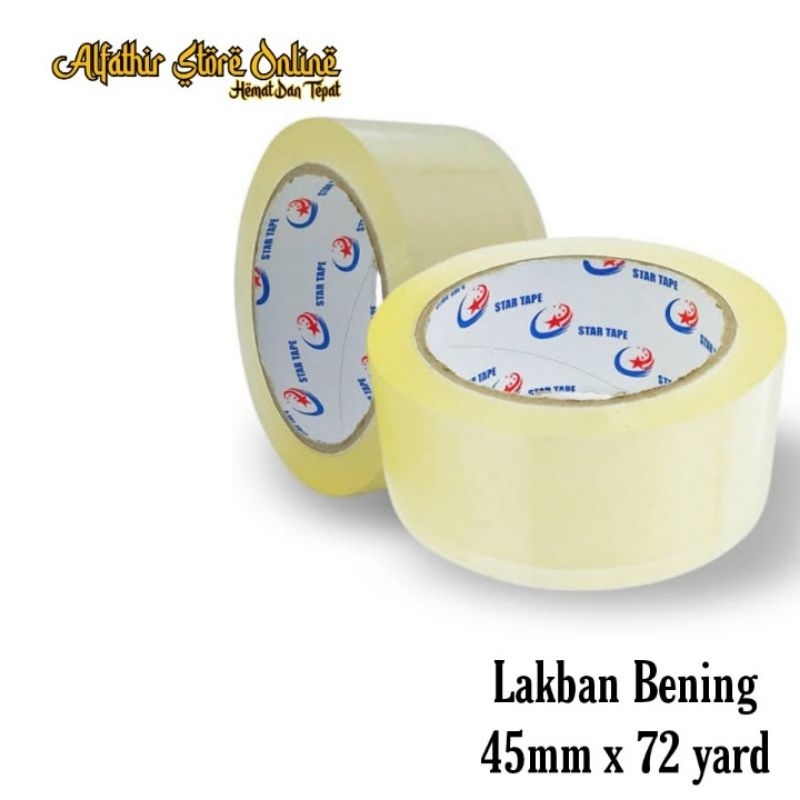 

LAKBAN BENING [ 45 mm x 72 Yard ]