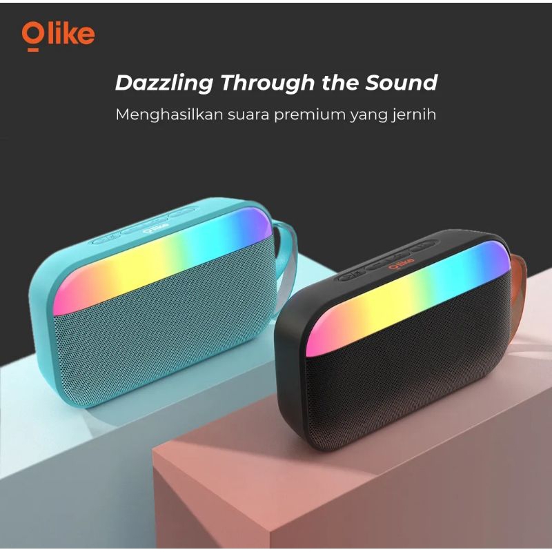 SPEAKER BLUETOOTH RGB LIGHT TWS MODE OLIKE SF4