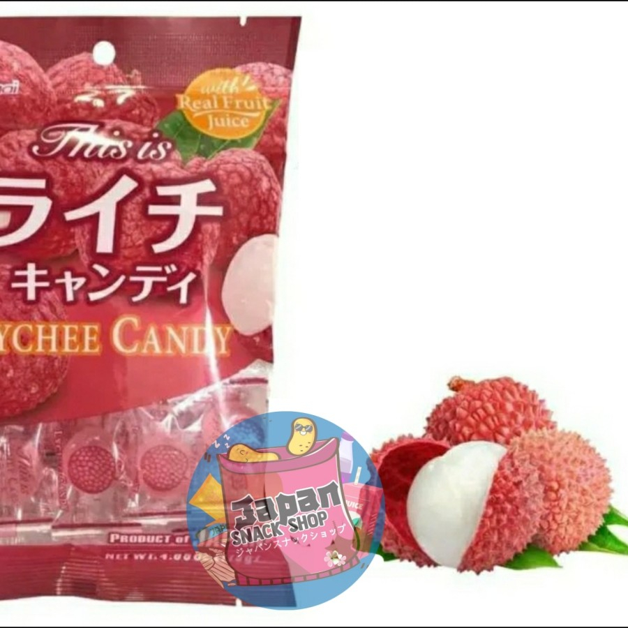 Kasugai Lychee Candy / permen impor / permen jepang / candy jepang / snack jepang / snack / permen /