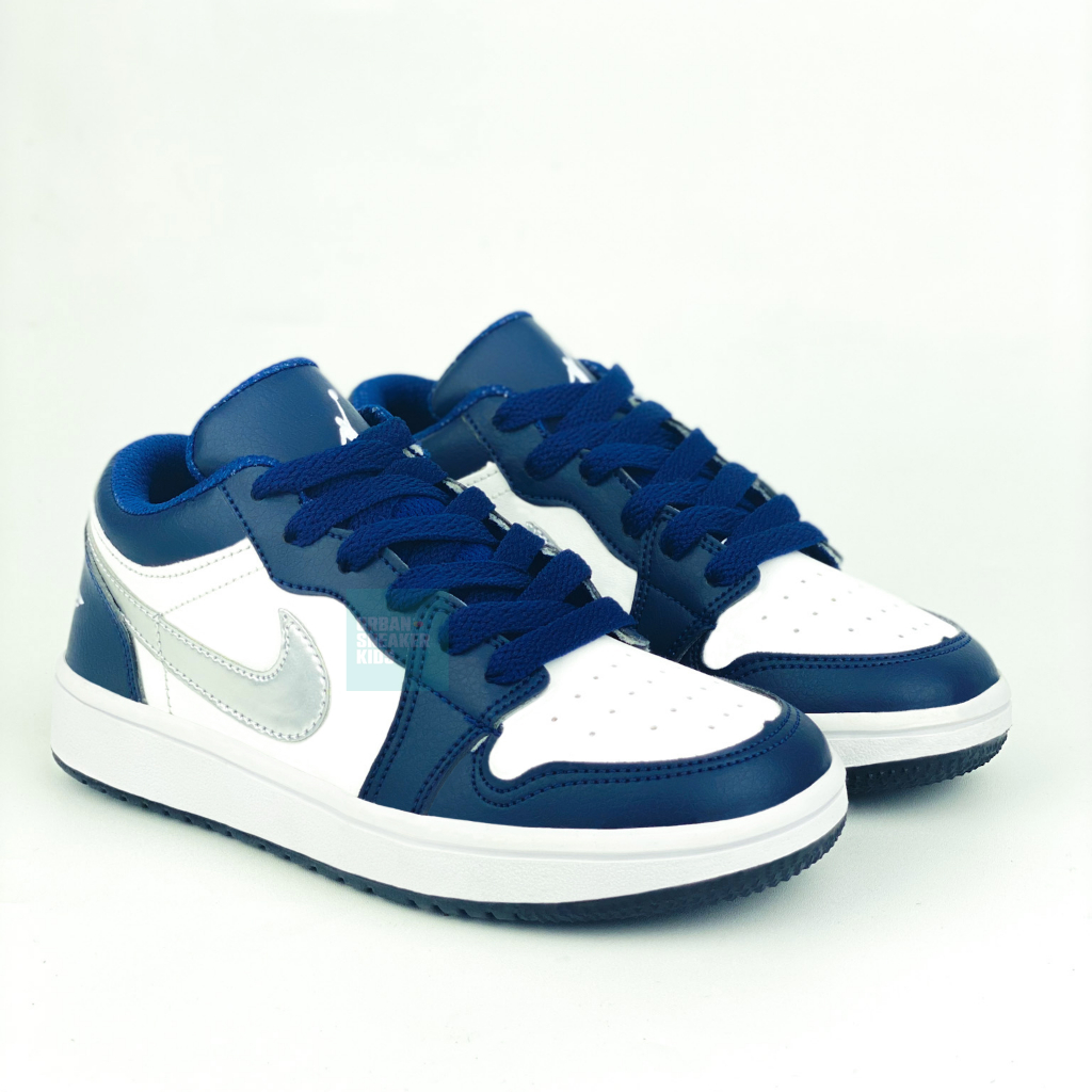 SEPATU SNEAKERS ANAK MIDNIGHT NAVY LOW MODEL USIA 3-10 TAHUN UNISEX - URBAN SNEAKER KIDS