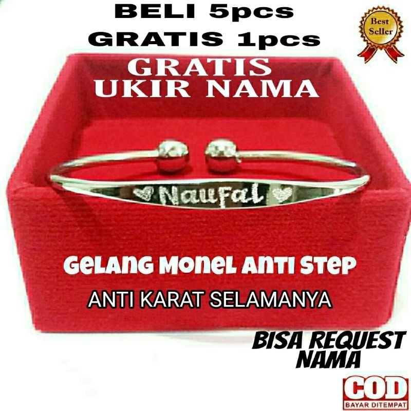 Gelang titanium gelang couple gelang bayi/anak/dewasa