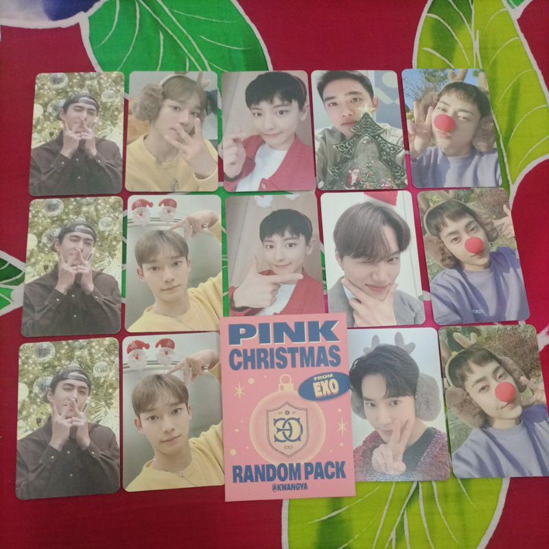 Pc pink christmas Exo