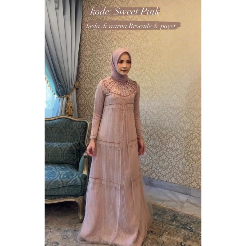 PRELOVED YAZEEN LUXURY DRESS BY JAVINA