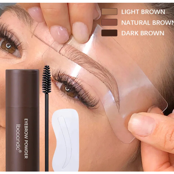 Ibcccndc Eyebrow Powder  Stamp Alis Waterproof 1.8g