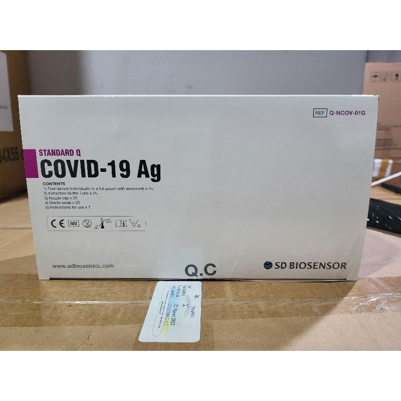BIOSENSOR FASTCLEAR SWAB ANTIGEN ISI 25 PCS ALAT TES COVID ORIGINAL