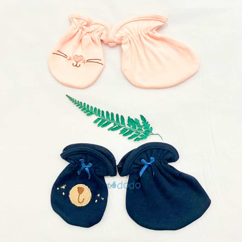 Set Sarung Tangan &amp; Kaki Karet Bayi Ichigo - Mittens Booties 1psg