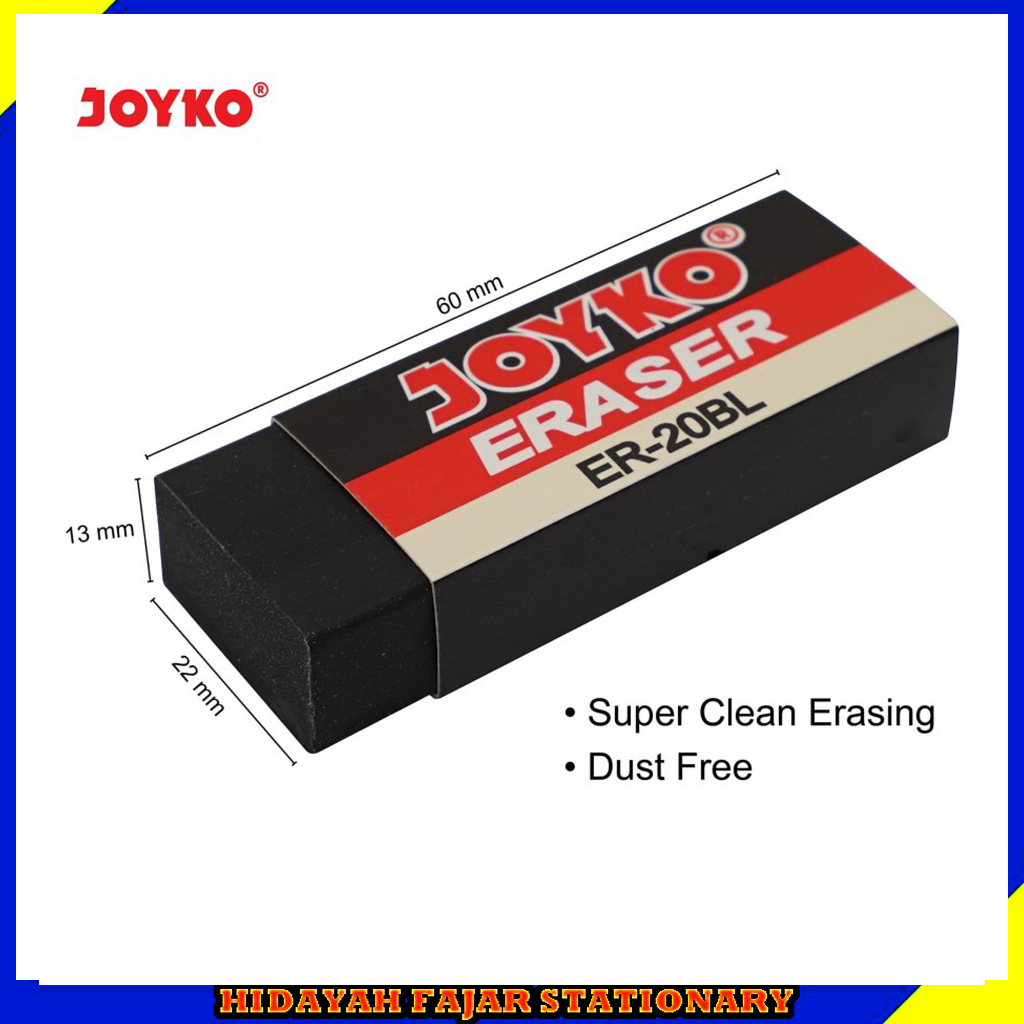 

Grosir Penghapus JOYKO 525 B20 / 20 Pcs Penghapus