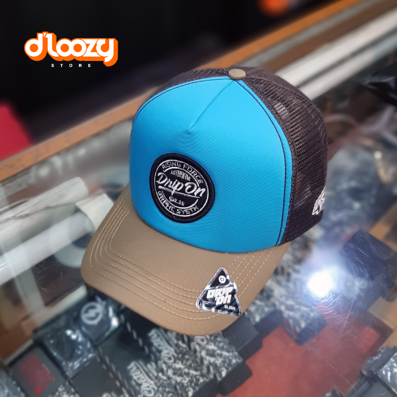 DRIPON Topi Trucker Jaring Pria Dewasa Original Distro Dloozy Proshop Skaters Hat DO14