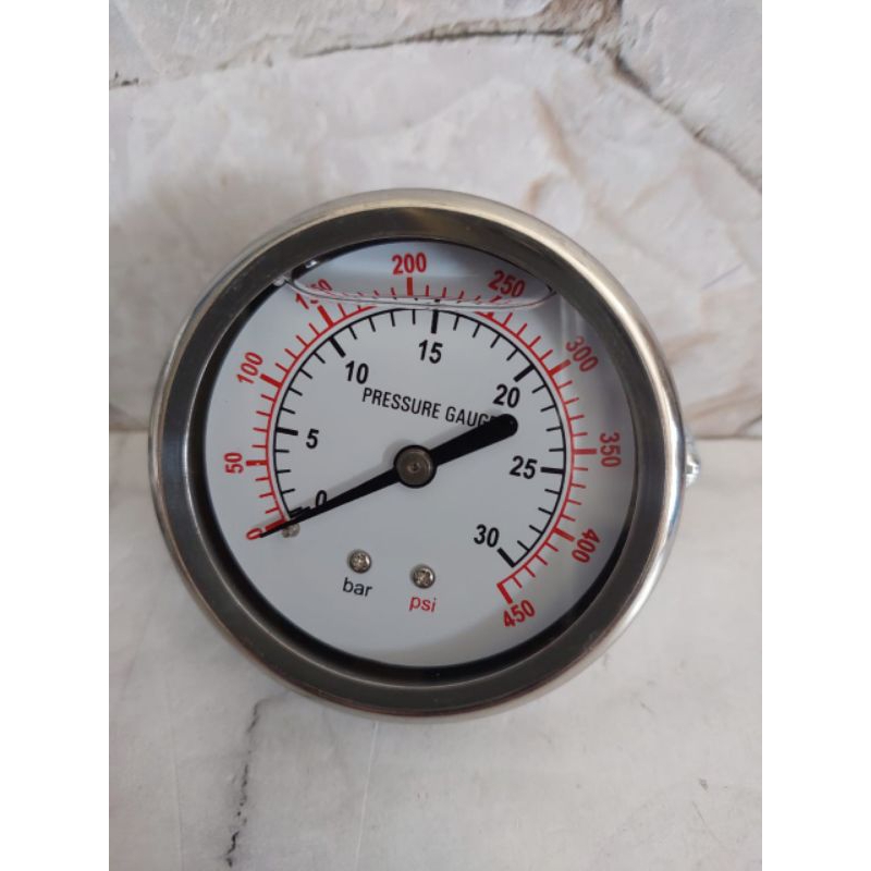 PRESSURE GAUGE 30 BAR
