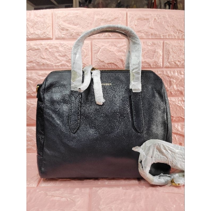 Foss Sydney Satchel Midnight Navy