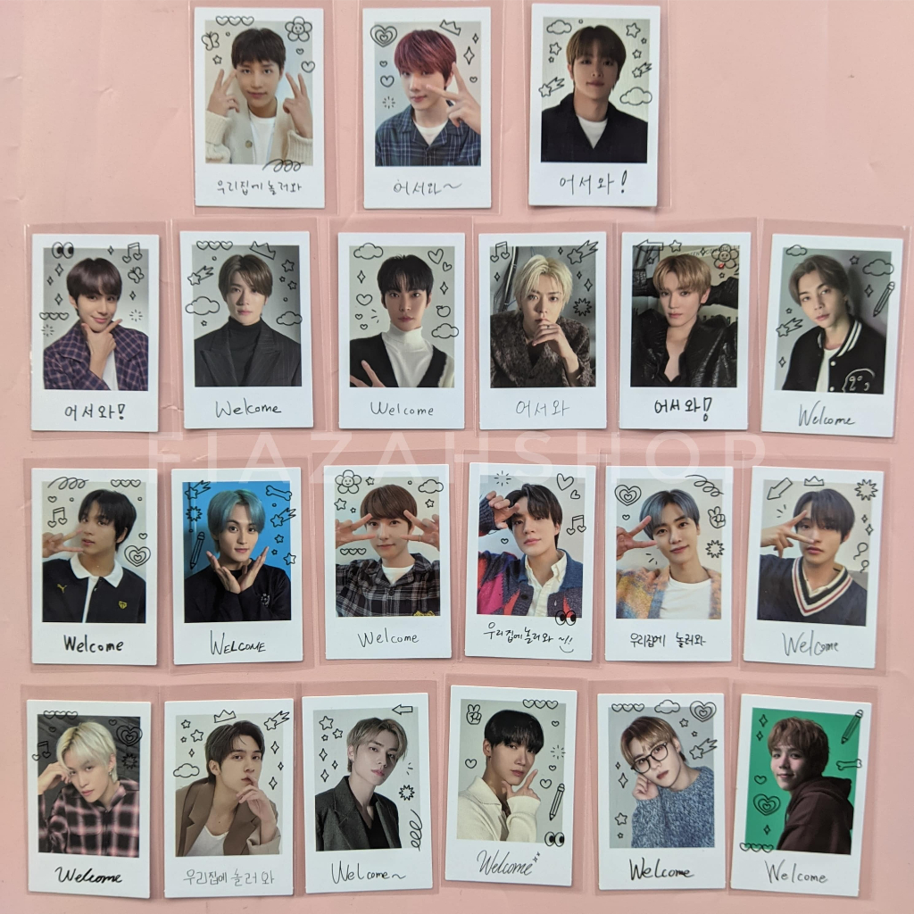 [Ready] PC POLAROID B NCT HOME 2023 OFFICIAL johnny chenle xiaojun