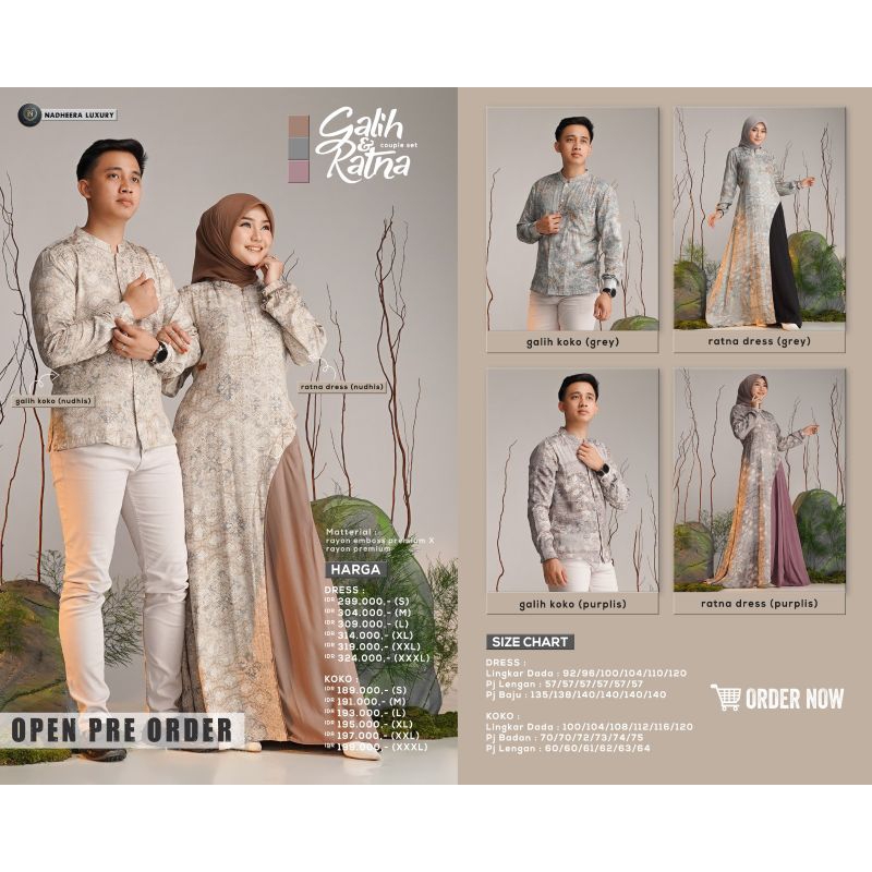Ratna Dress & Koko Galih by Nadheera Luxury