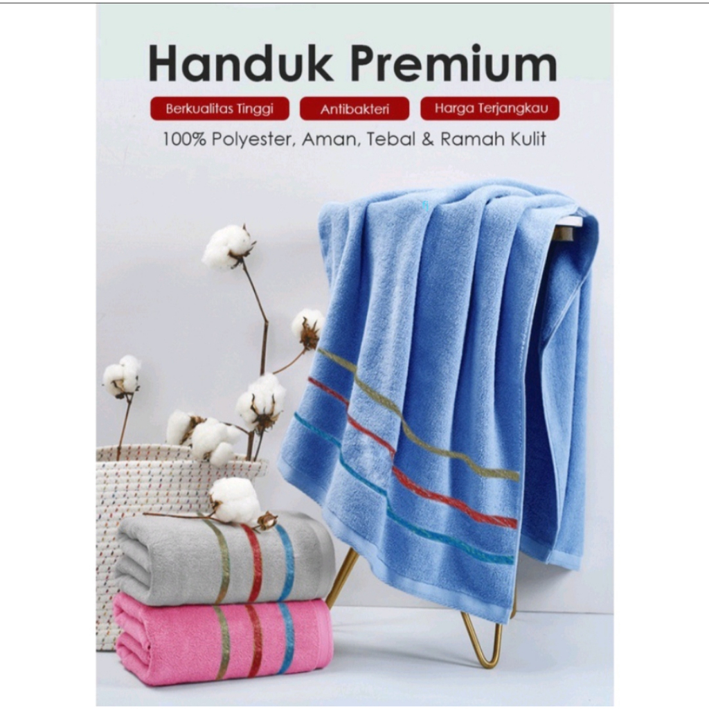 Handuk Mandi Dewasa Jumbo 80x150 Terry Palmer Couple Tebal Lembut Microfiber Hotel Premium Motif Karakter Perlengkapan Mandi Pengering Rambut Baju Kimono Wanita