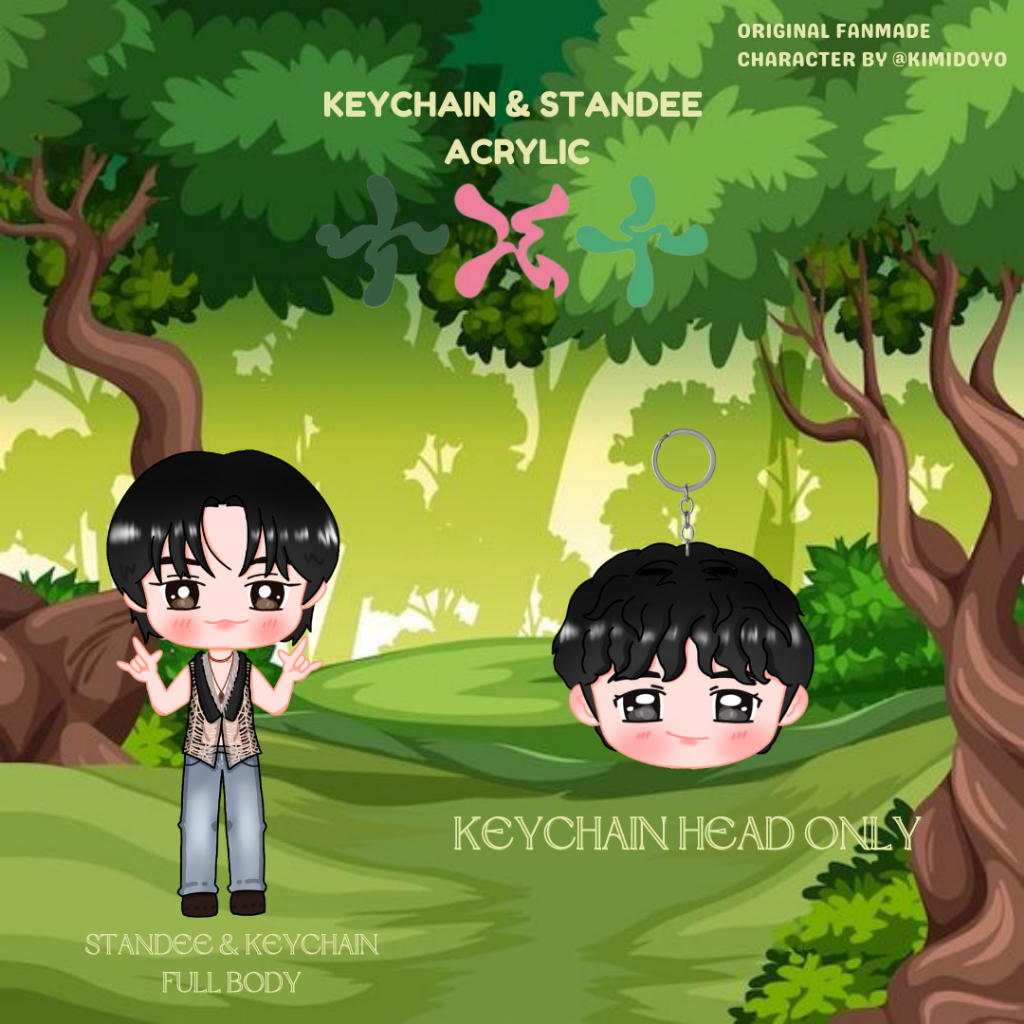 (PO) KEYCHAIN &amp; STANDEE ACRYLIC T*X*T MOA SUGAR RUSH RIDE EDITION