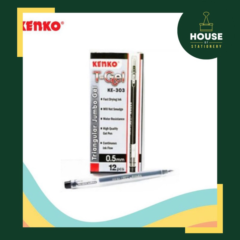 

Pulpen Kenko KE - 303 T-Gel (1pcs)