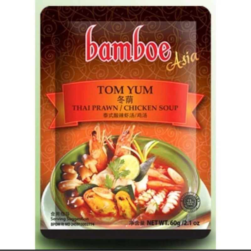 

BAMBOE ASIA TOM YUM 60G