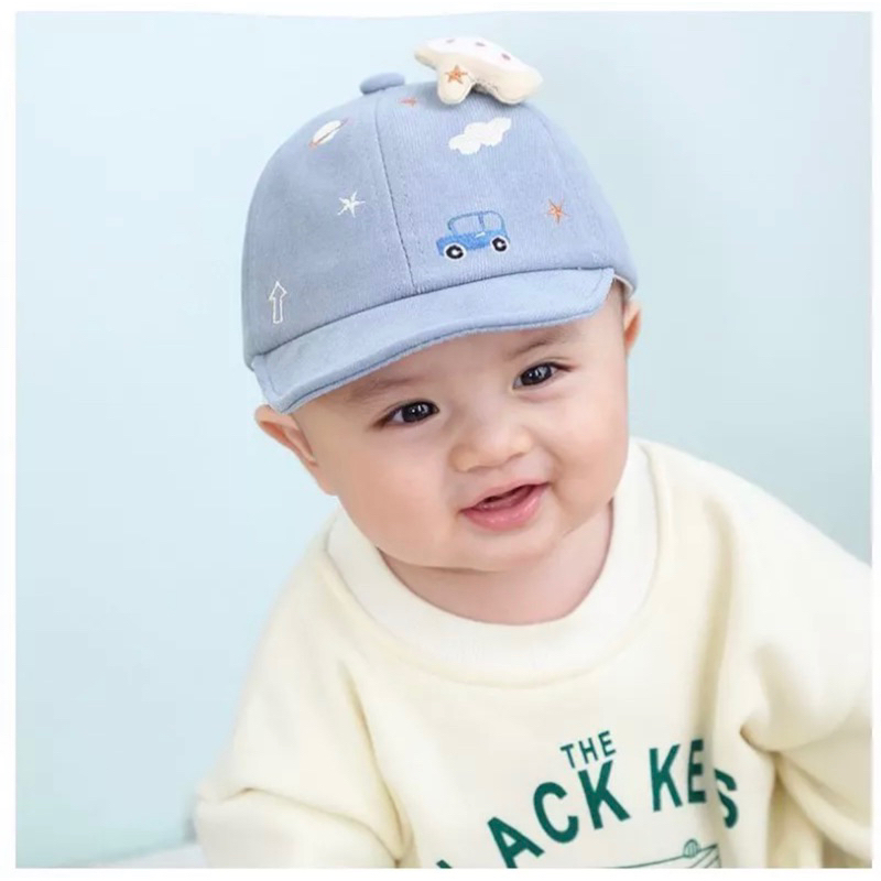 Topi Baseball Anak Bayi Model PLANE Import / Baby Baseball Hat CAR SERIES