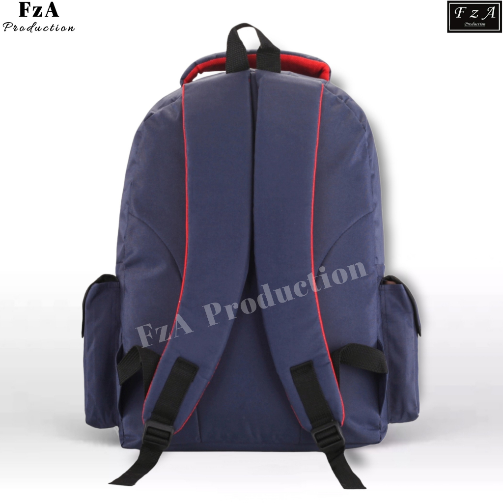 FzA Official -Tas Ransel anak laki laki - Tas Ransel Anak Sekolah - Tas Ransel Sekolah anak laki-laki anak perempuan Backpack Sekolah Anak [ High Quality ] - Navy