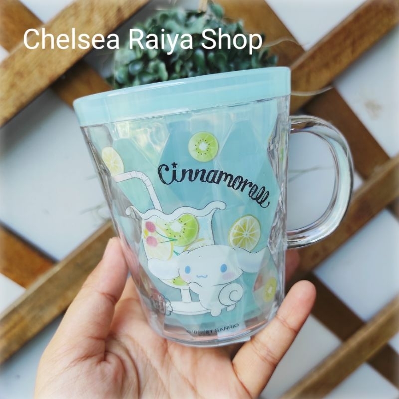 Miniso x Sanrio Cinnamoroll Lemon Gelas Plastik Tempat Sikat Gigi 260ml Cinamorol Cinamoroll Cinnamo