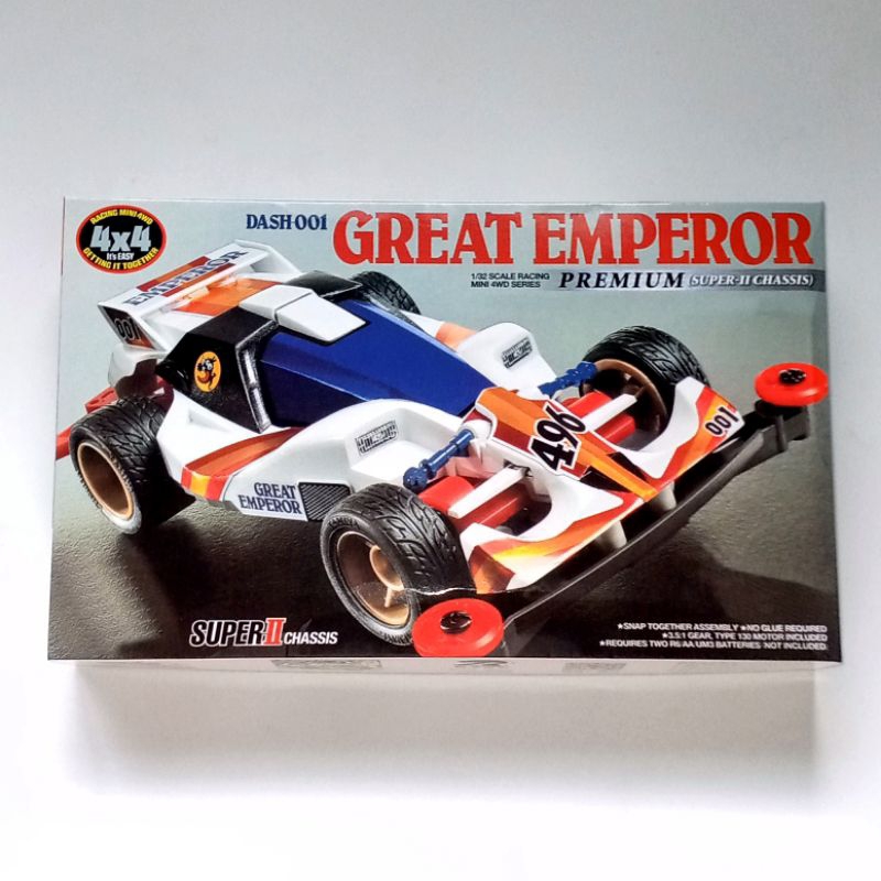 Tamiya Mini 4WD Merk DD / Ruize Dash 001 Great Emperor Premium