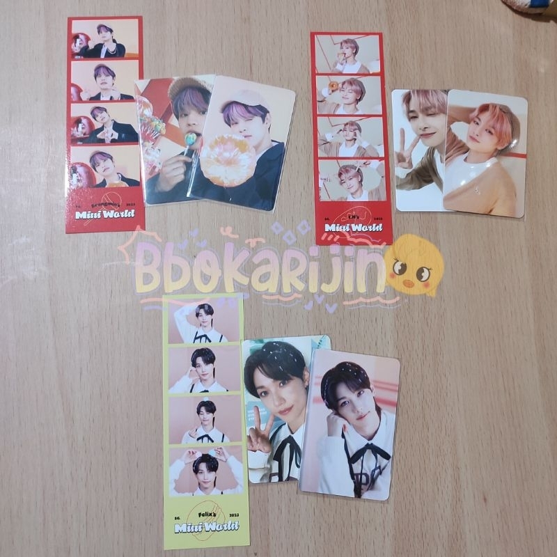 (READY STOCK) Stray Kids Member set Seasons Greeting 2023 (SG 2023) LeeKnow, Hyunjin, Felix, Seungmi
