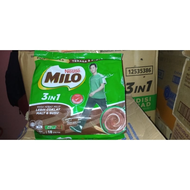 

Milo 3in1 saset 18x24bgks