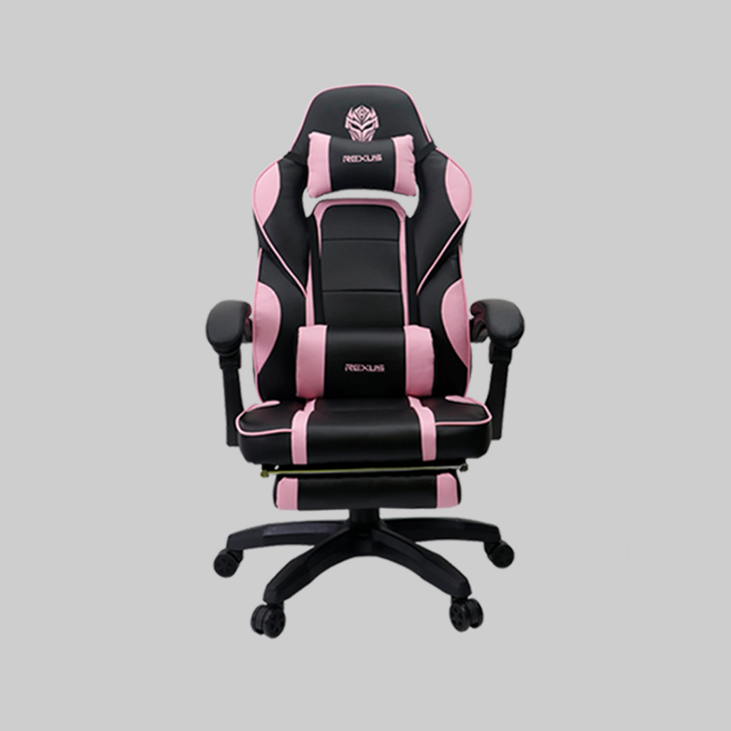 Kursi Gaming REXUS RGC R-60 Gaming Chair RGC R60 - pink