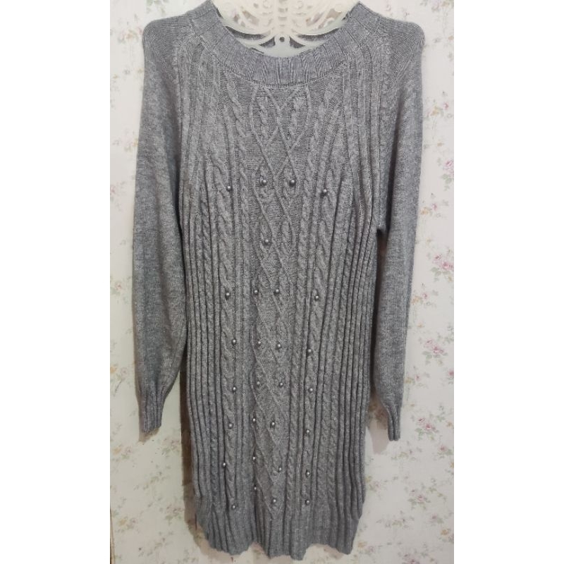 Preloved Sweater Knit Top Geulis, Veselka, dll